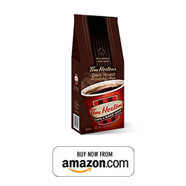 Tim Hortons Dark Roast Ground Coffee – 12 Ounce