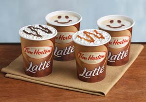 Tim Hortons launches lattes in 2,500 locations in Canada